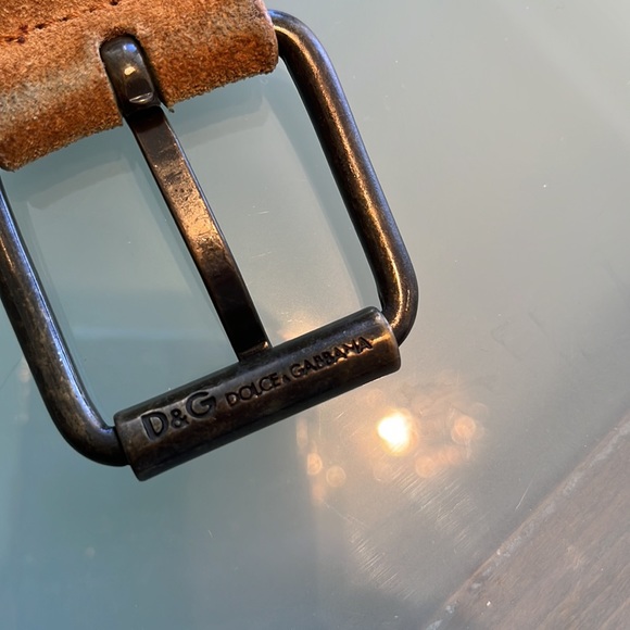 Woman’s belt, dolce $ Gabbana belt size 95 Brown vintage - Picture 4 of 5